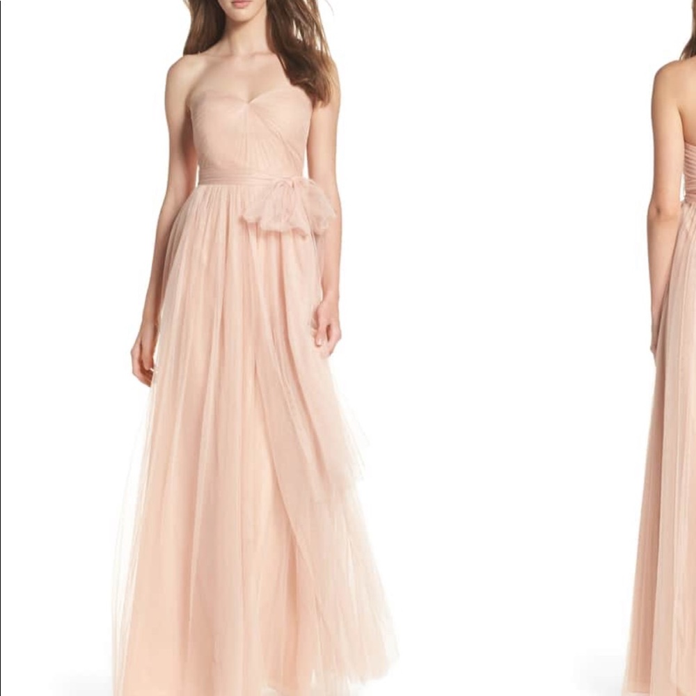 Jenny Yoo “Annabelle”, Cameo Pink, Size 10